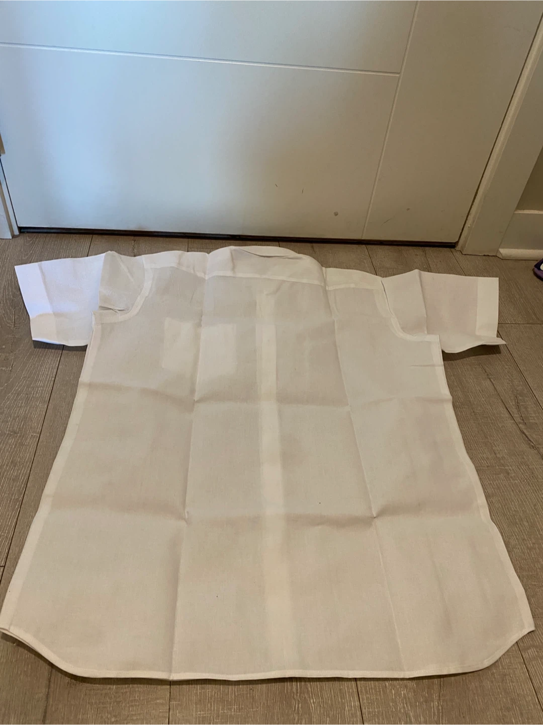 Trinda White Short Sleeve Button-Up Shirt - photo 2