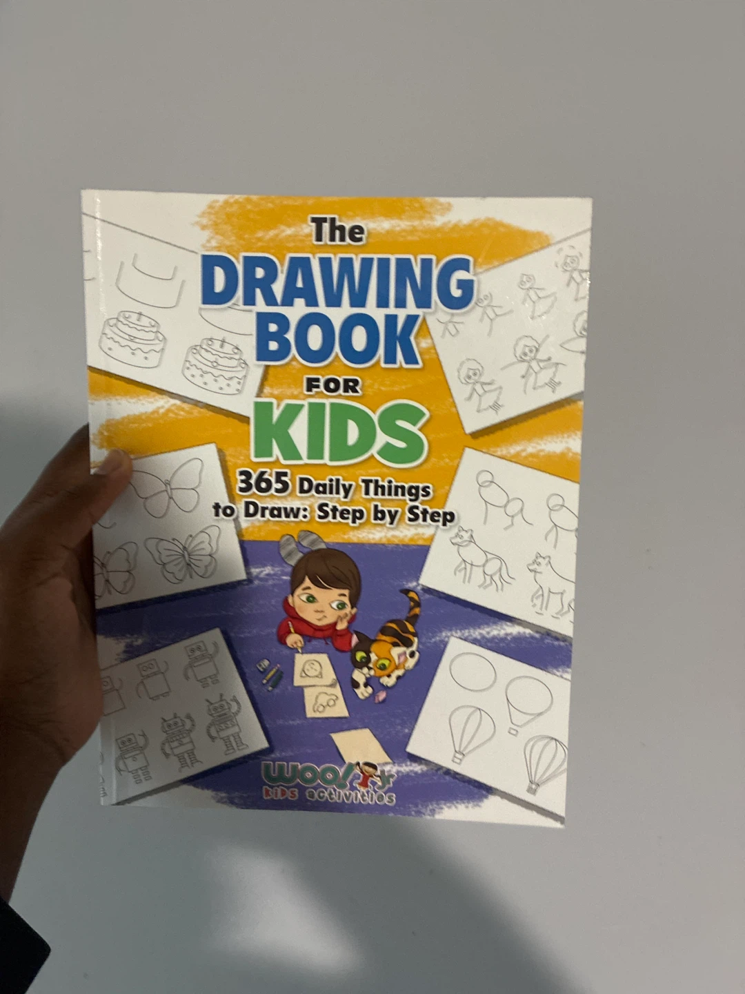 WOO! Jr. The Drawing Book for Kids: 365 Daily Things to Draw