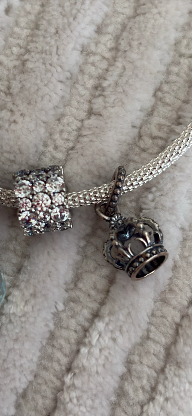 Silver Charm Bracelet with Charms - photo 3