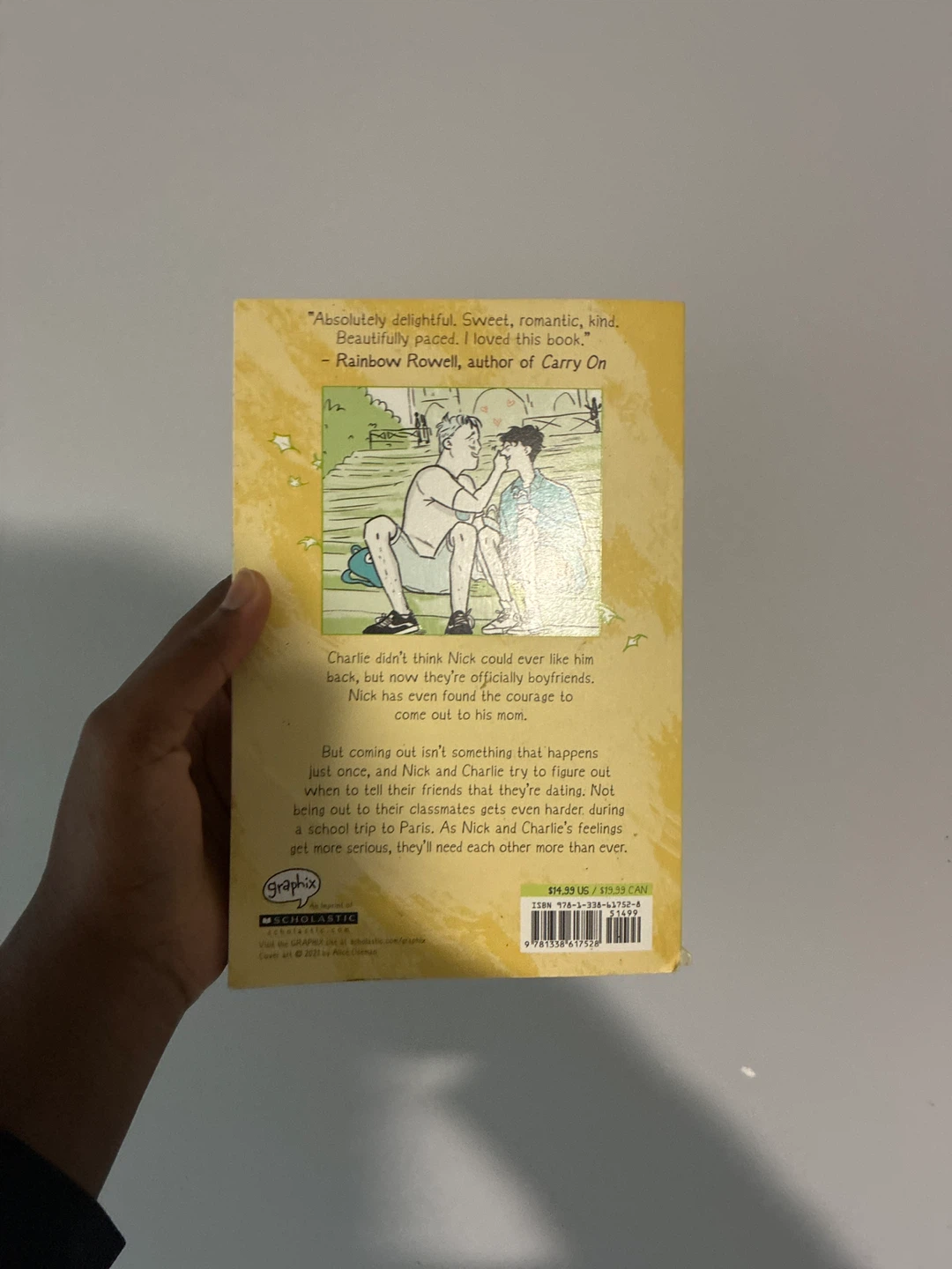 Heartstopper Volume 3 Graphic Novel by Alice Oseman - photo 3