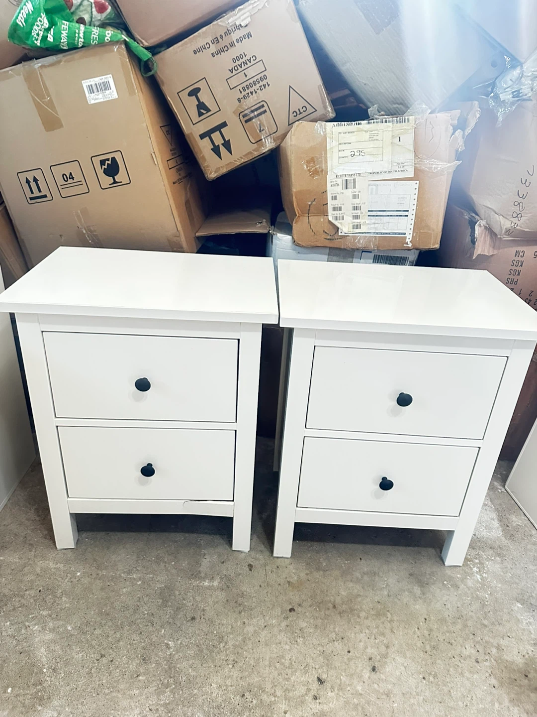 Ikea hemnes nightstands
