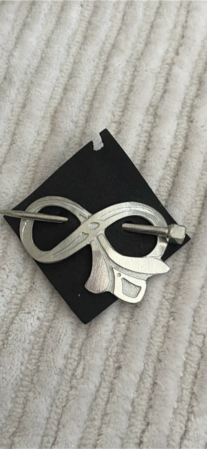 Metal Brooch Pin