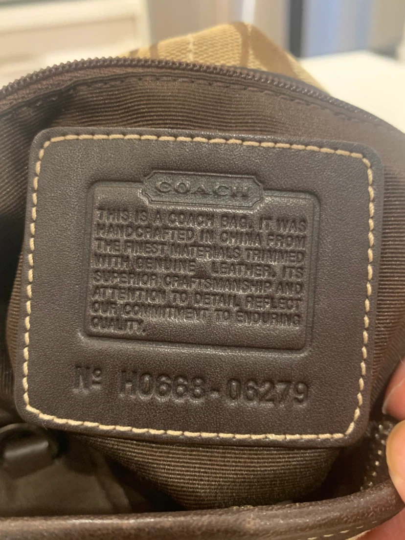 🐻 Medium Coach Brown  Signature Hampton  Hobo Purse 🐻 - photo 2