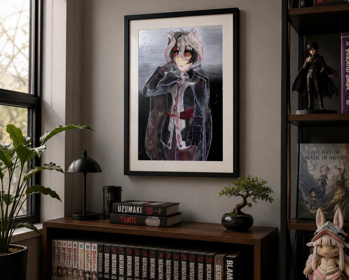 Framed Anime Art Print