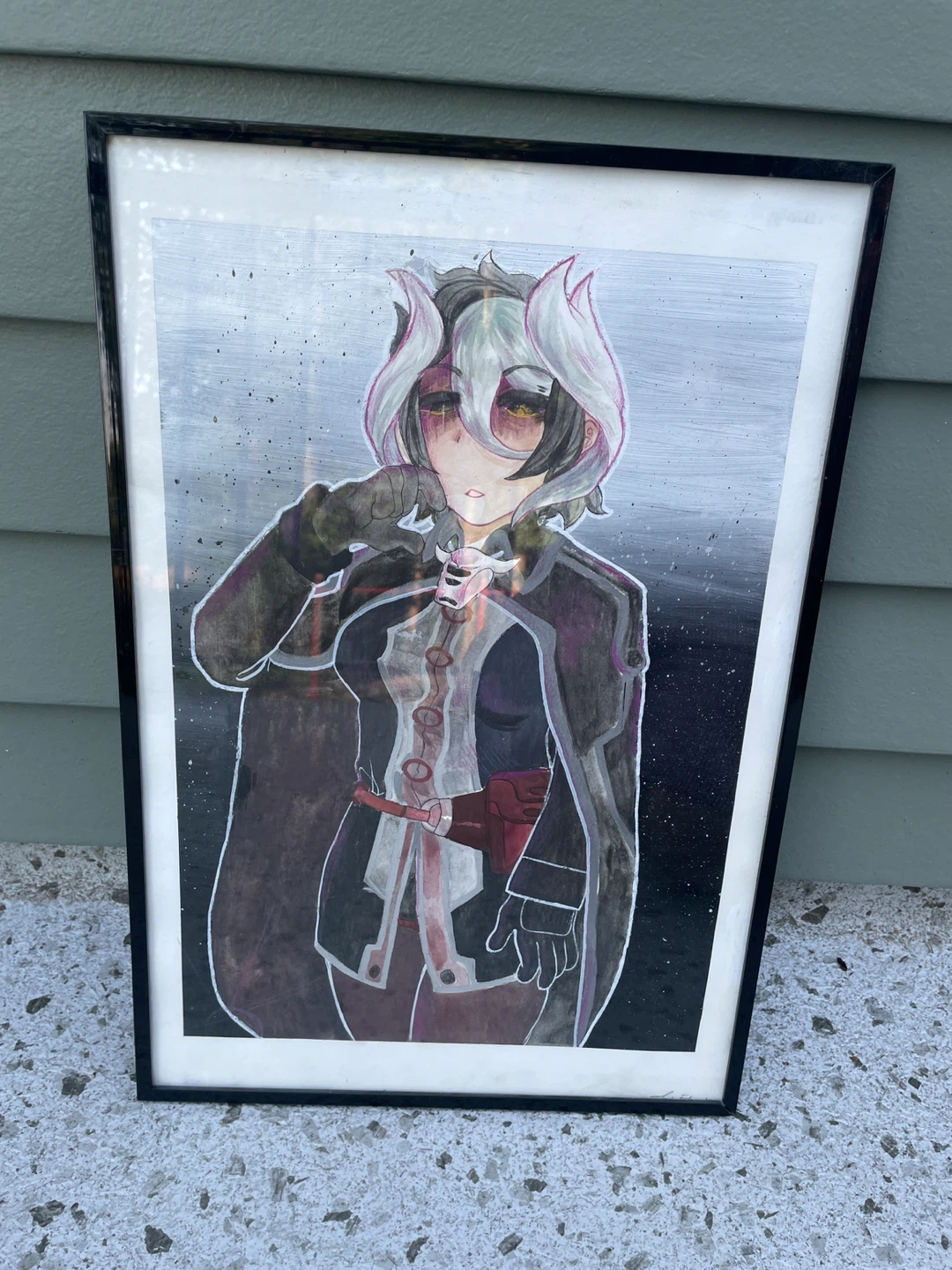 Framed Anime Art Print - photo 2