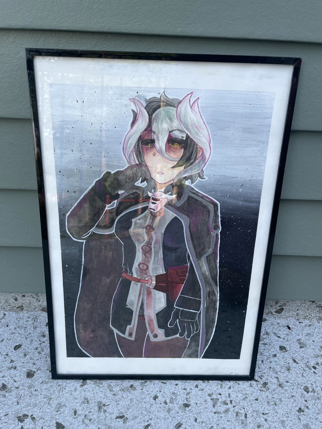 Framed Anime Art Print - photo 3