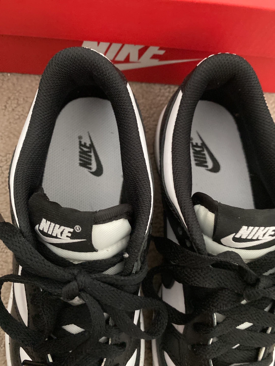 Nike Dunk Low Panda 4Y With Box - photo 4