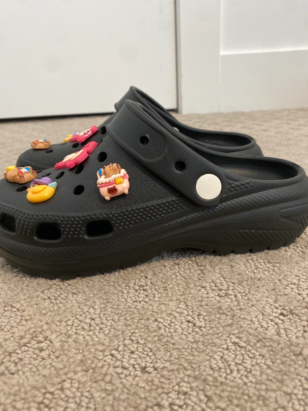 Croc-Style Foam Clogs – Good Condition – Size 6 - photo 5