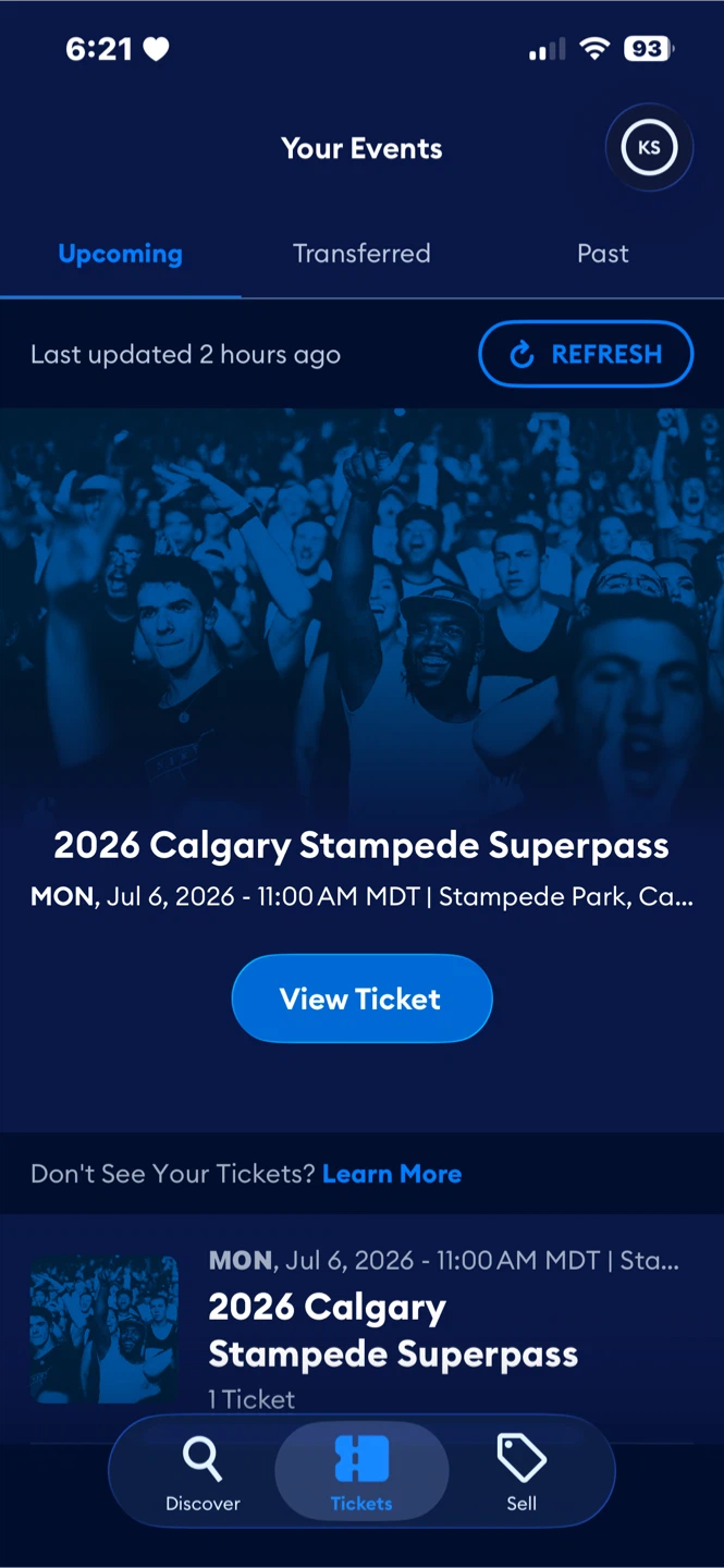 2026 Calgary Stampede Superpass Ticket