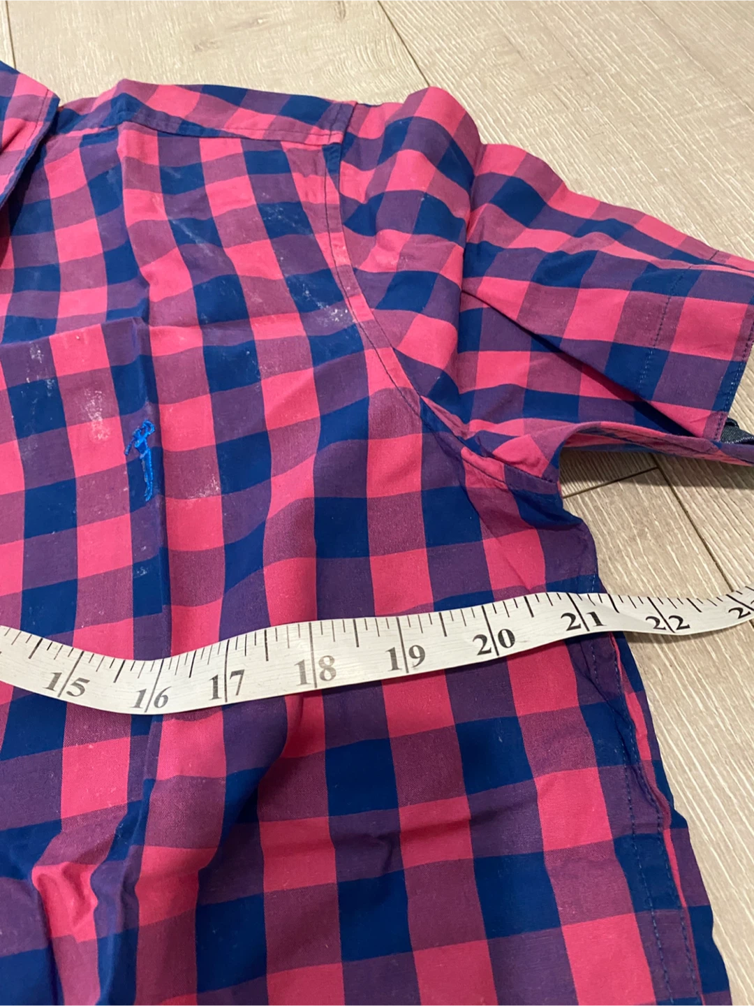 Bossini Plaid Short Sleeve Button-Up Shirt - photo 5