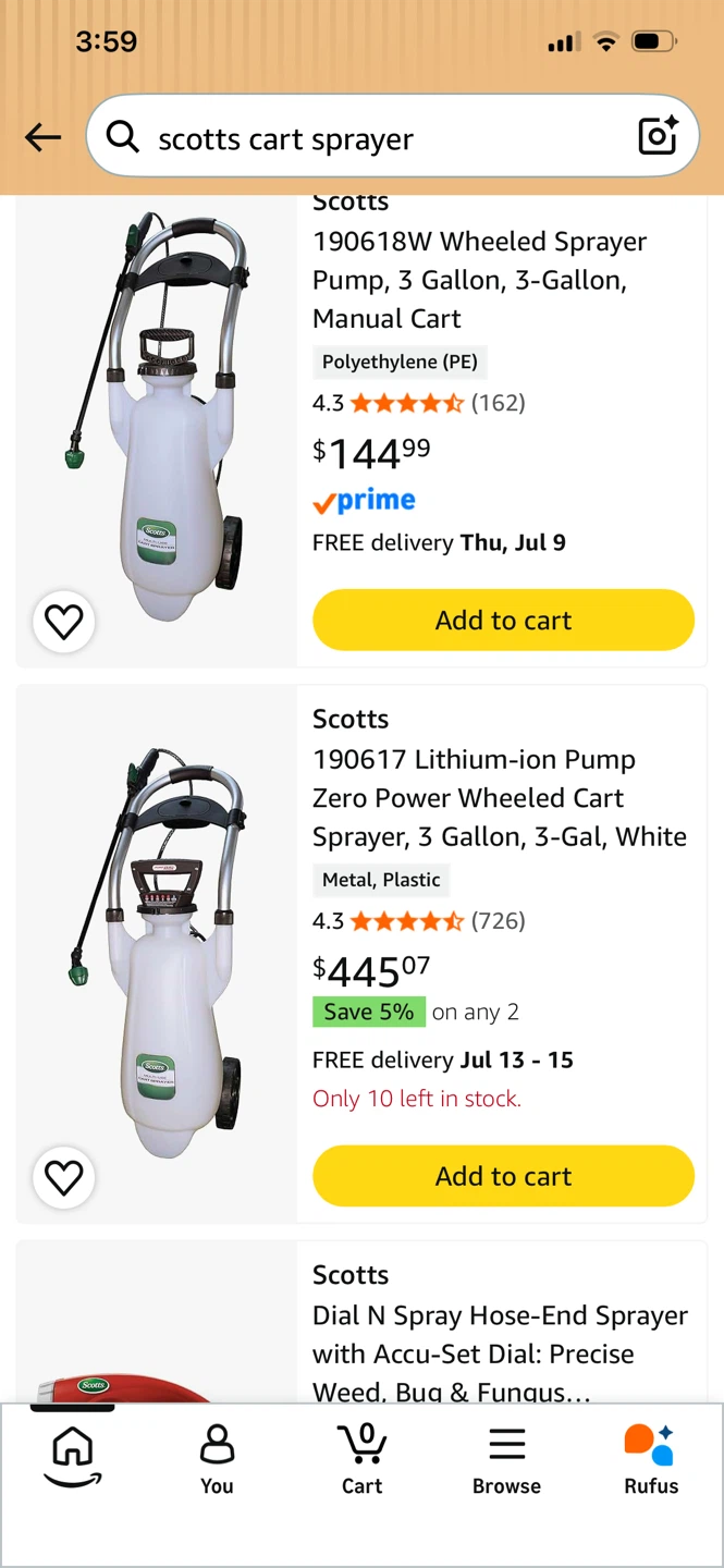 Scotts Multi-Use Cart Sprayer - photo 5