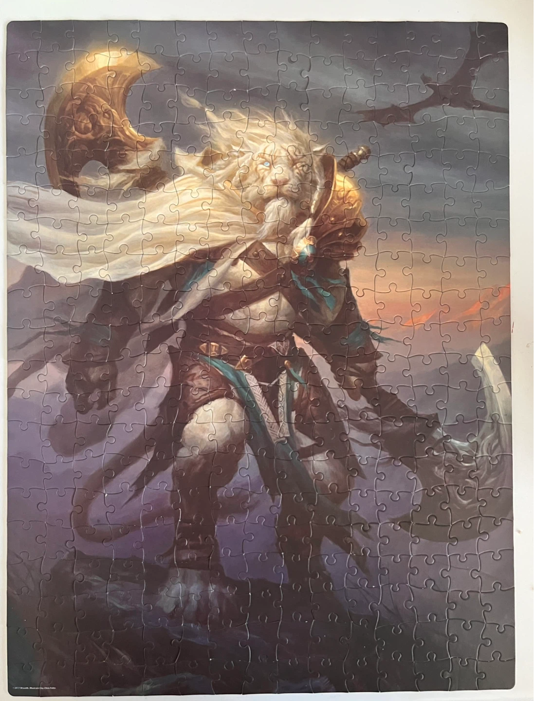 Magic: The Gathering Ajani Goldmane 300-piece jigsaw puzzle - photo 2