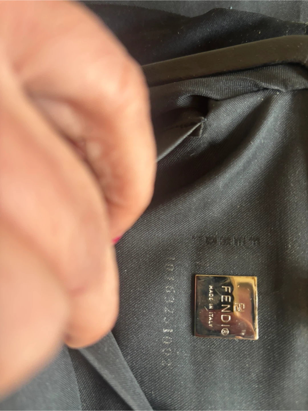 Fendi Black Canvas and Leather Shoulder Bag - photo 5
