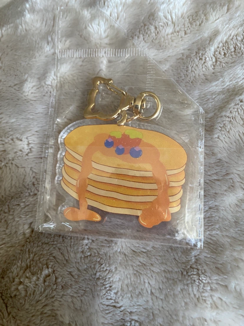 Cute Acrylic Keychains (Pancake, Duck, Bunny, Frog) - photo 4