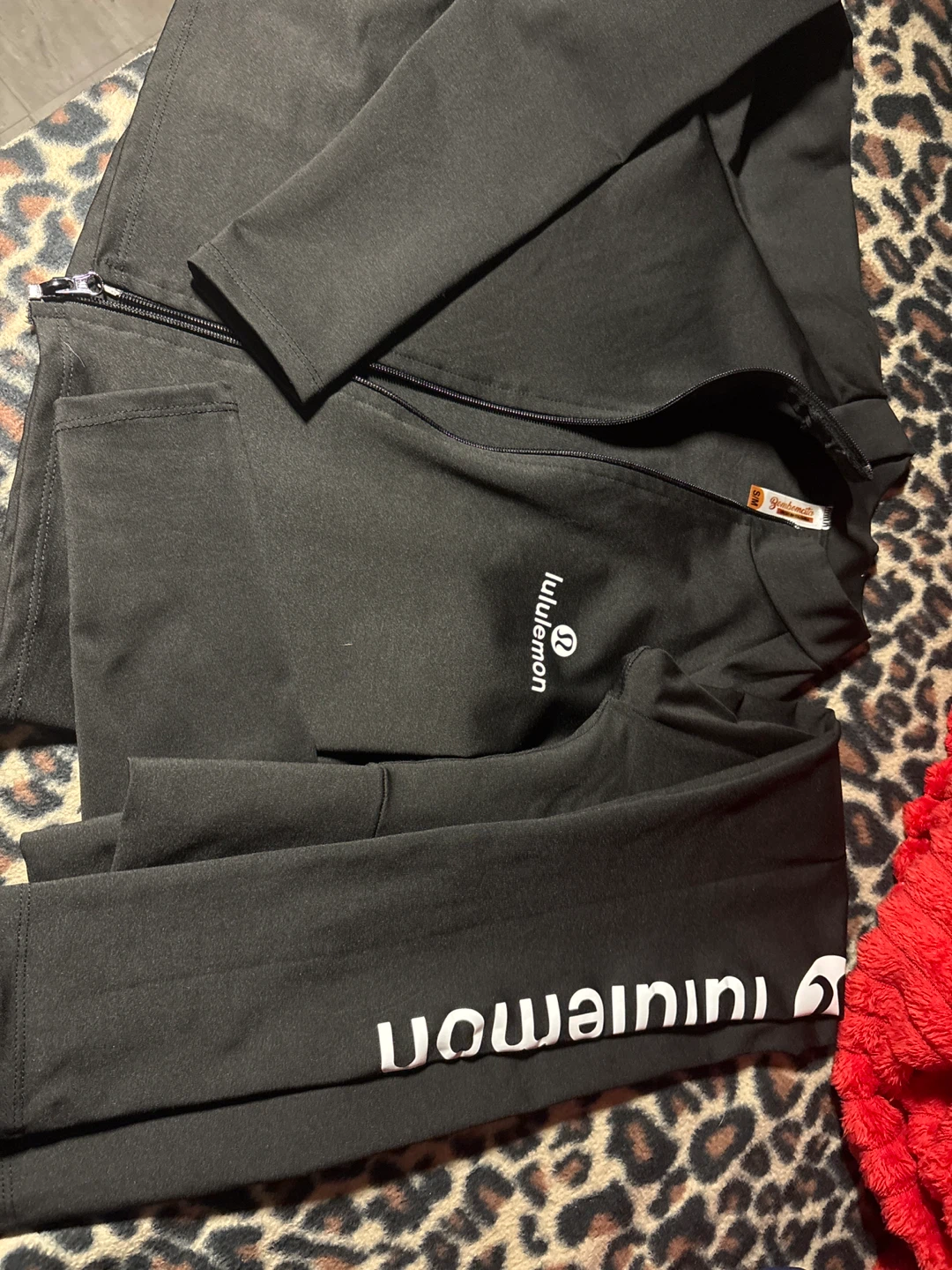 Lululemon Black Zip-Up Jacket