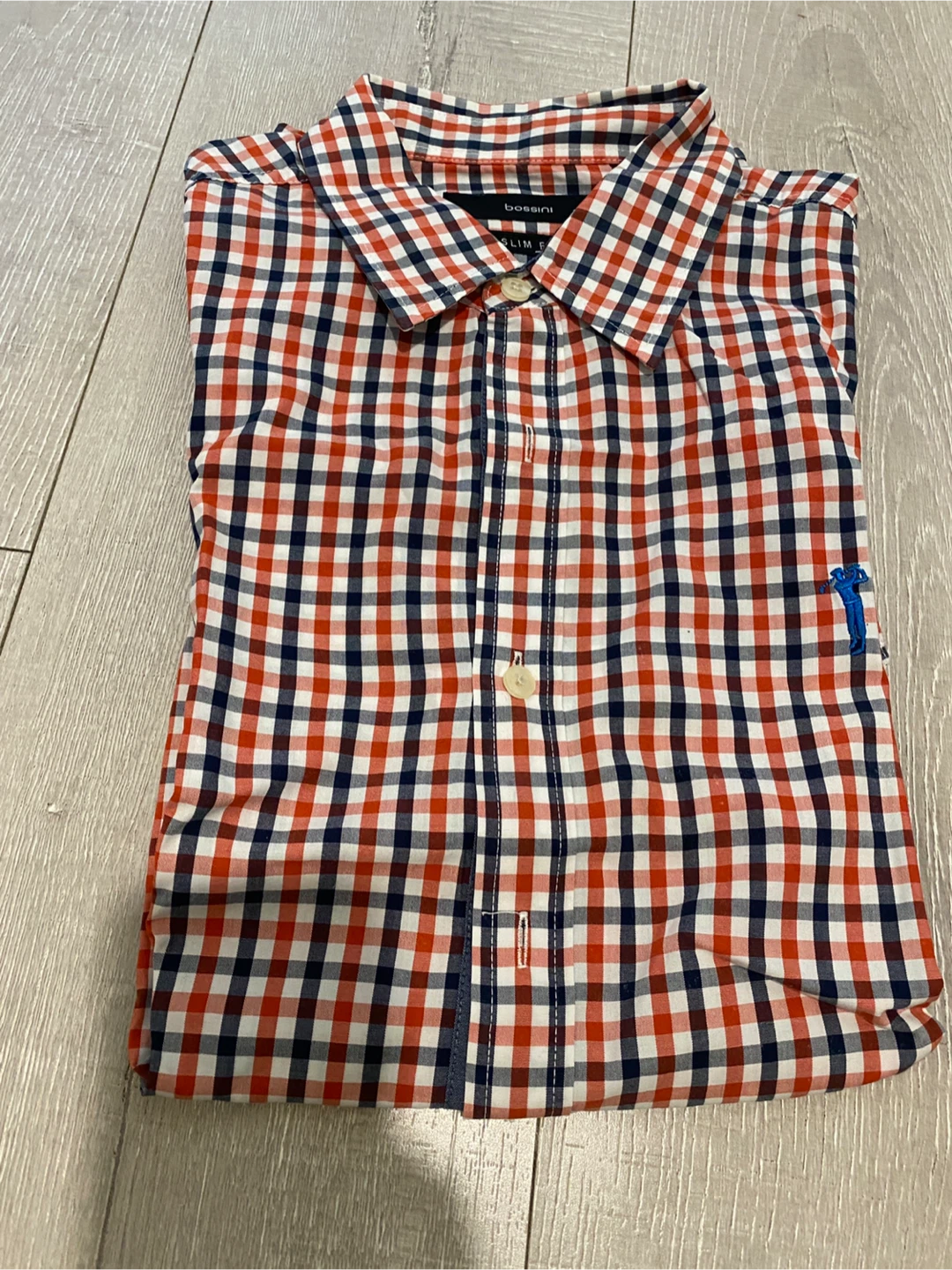 Bossini Men's Slim Fit Plaid Short Sleeve Shirt - photo 3