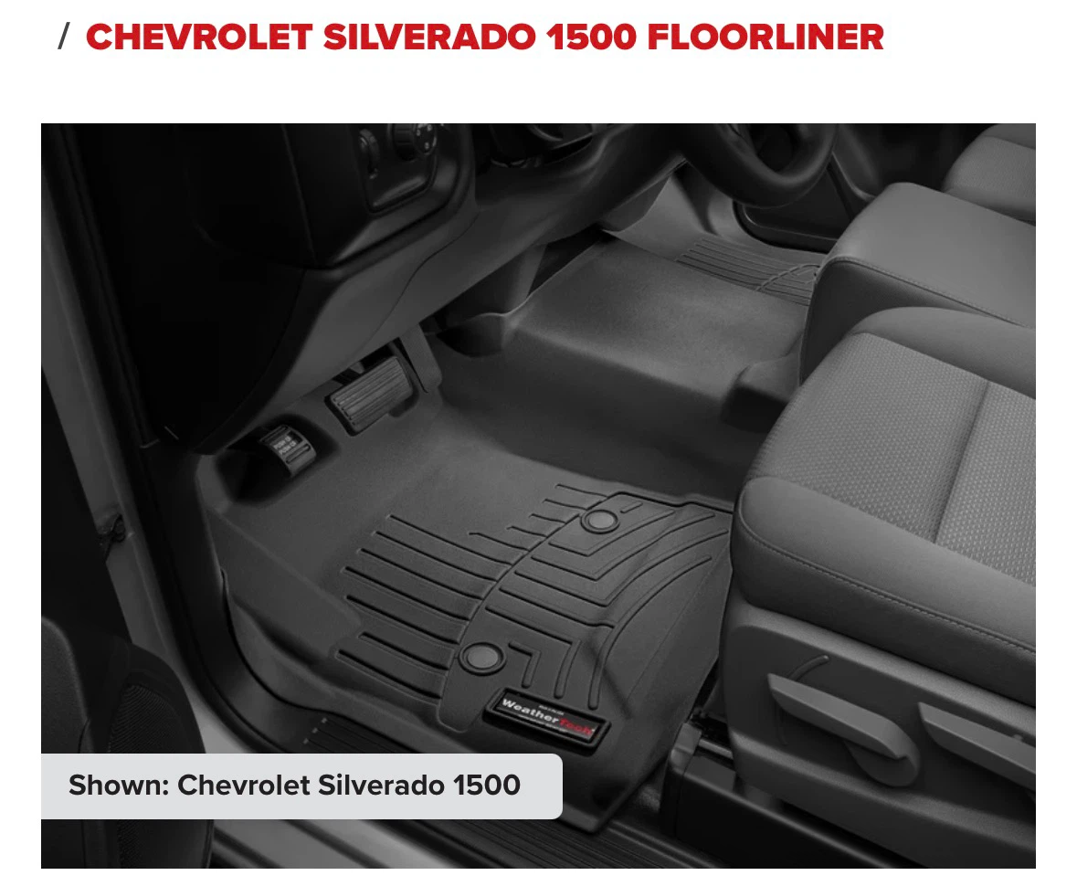 Weather tech Floor Liner