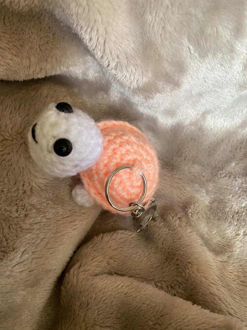 Hand-crocheted Animal Keychains (Set of 5)
