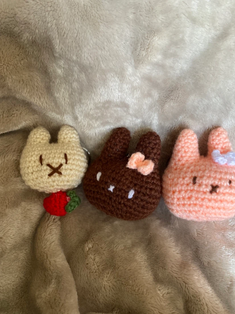 Hand-crocheted Animal Keychains (Set of 5) - photo 4