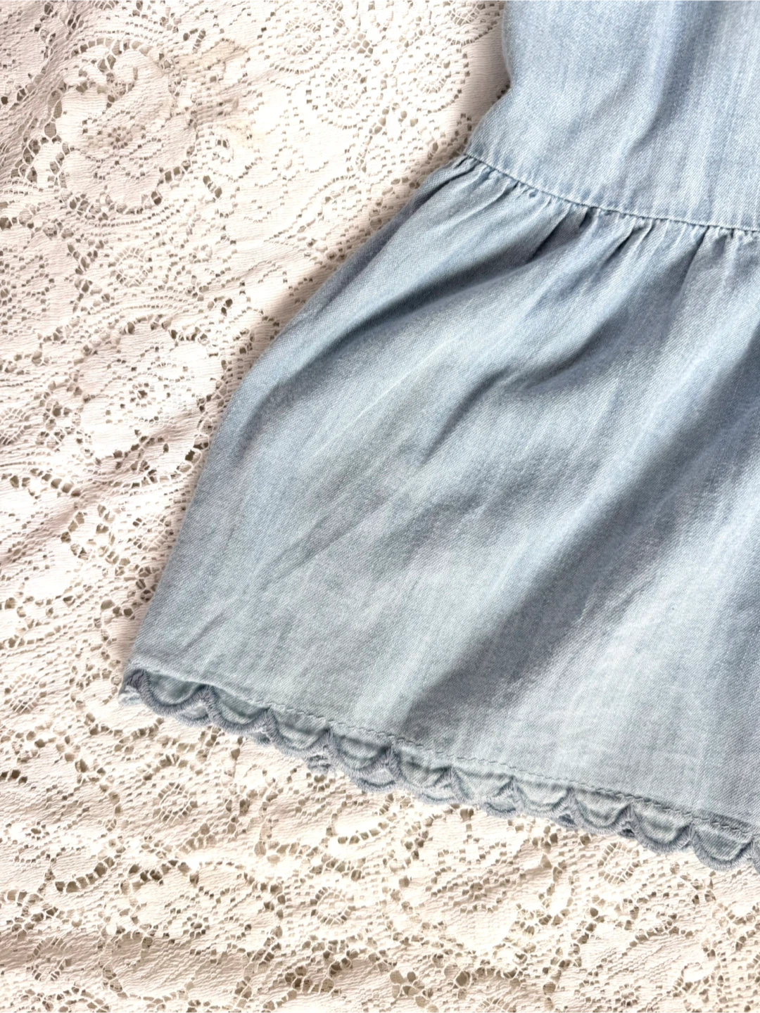 Gap Light Denim Girls Dress - photo 3