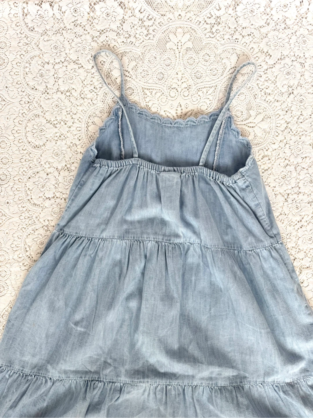 Gap Light Denim Girls Dress - photo 4