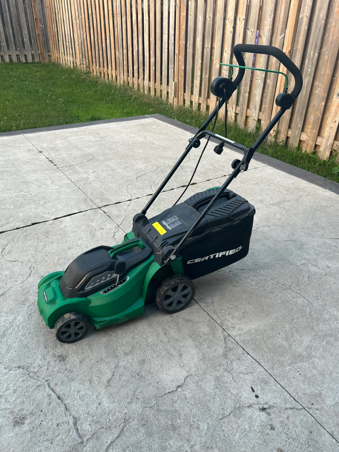 Certified 10 A Electric Lawn Mower - photo 3
