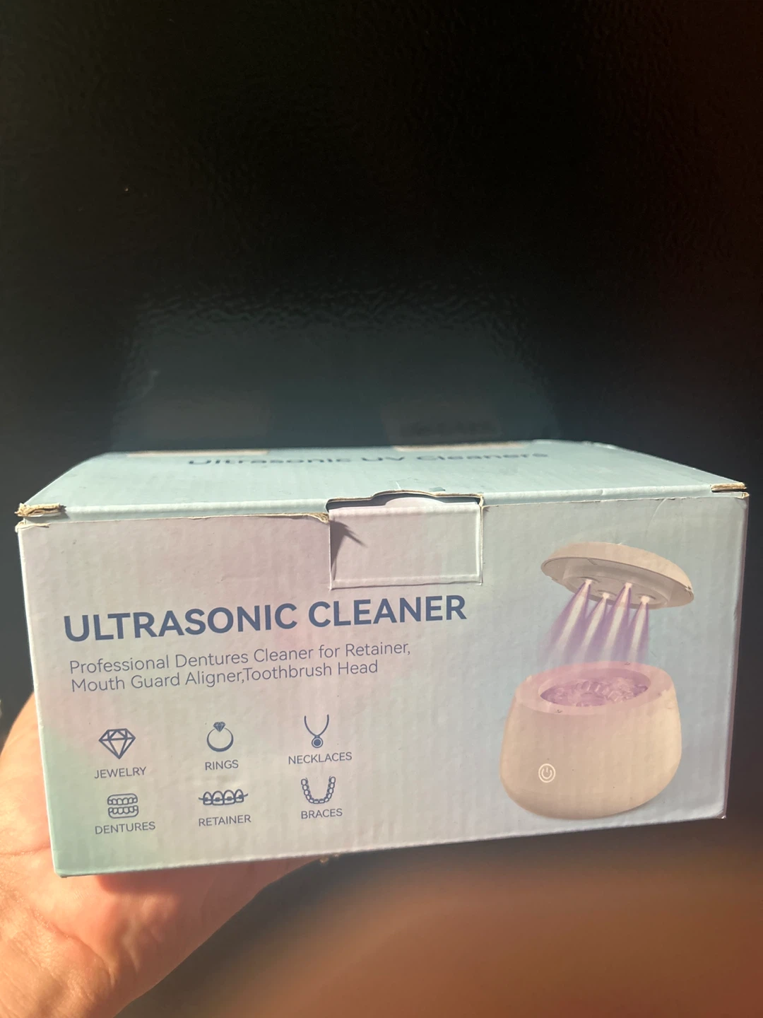 Ultrasonic Cleaner for Dentures, Retainers, Jewelry & More
