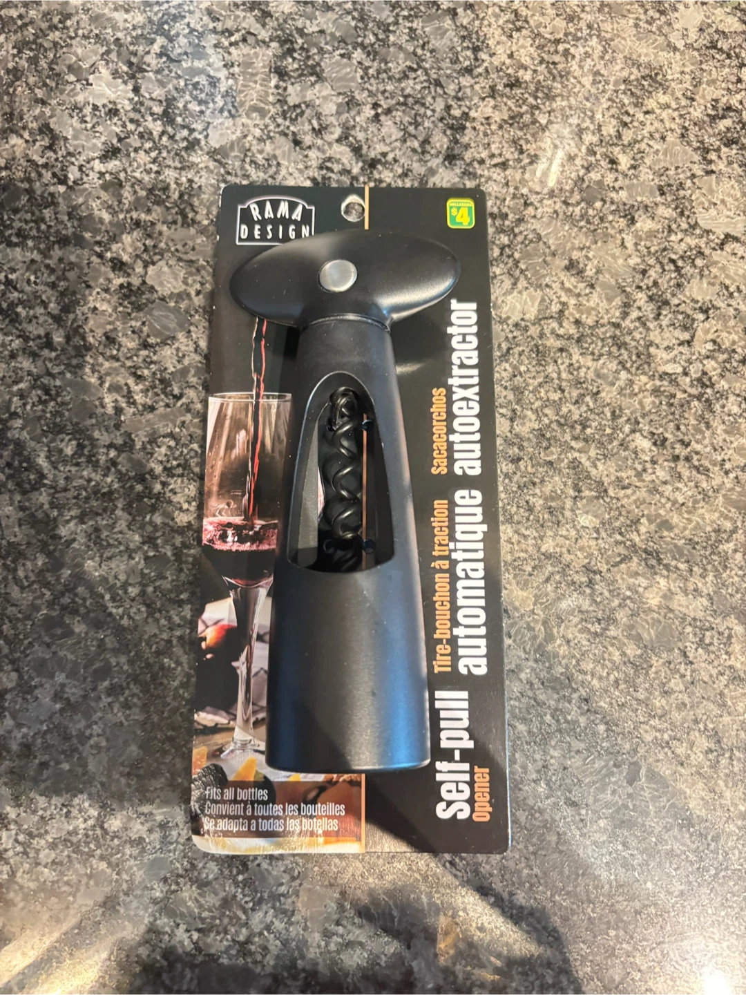 [LAST CHANCE - 2 DAYS LEFT] Brand New Self-Pull Wine Opener