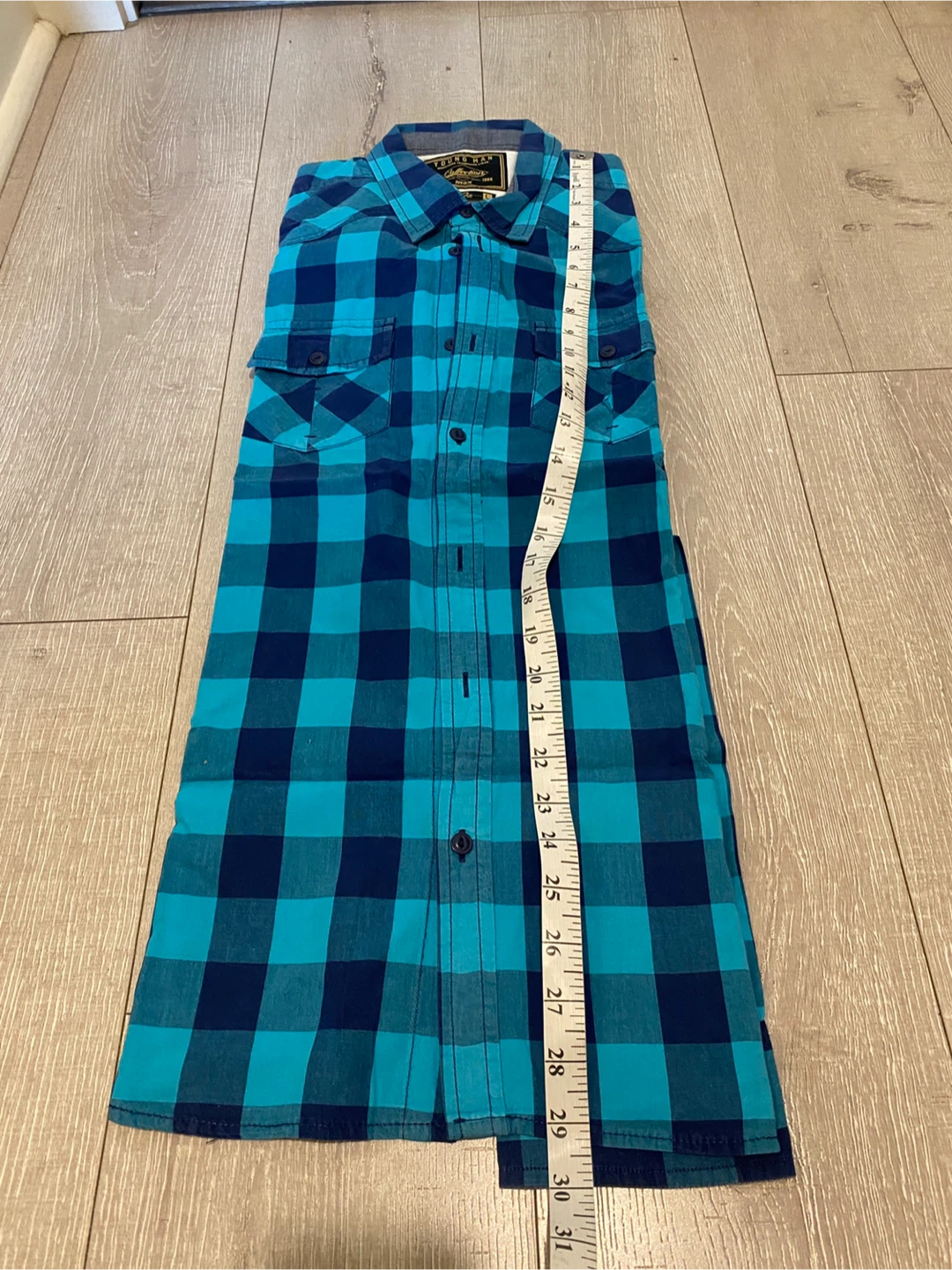 Young Man Collection Plaid Button-Up Shirt - photo 2