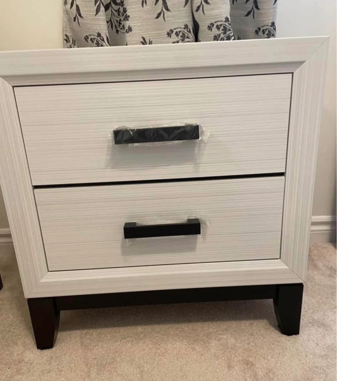 White and black bed set - photo 3