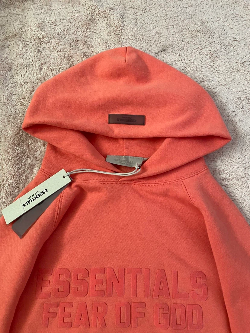 Essentials hoodie, fear of God (coral) - photo 2