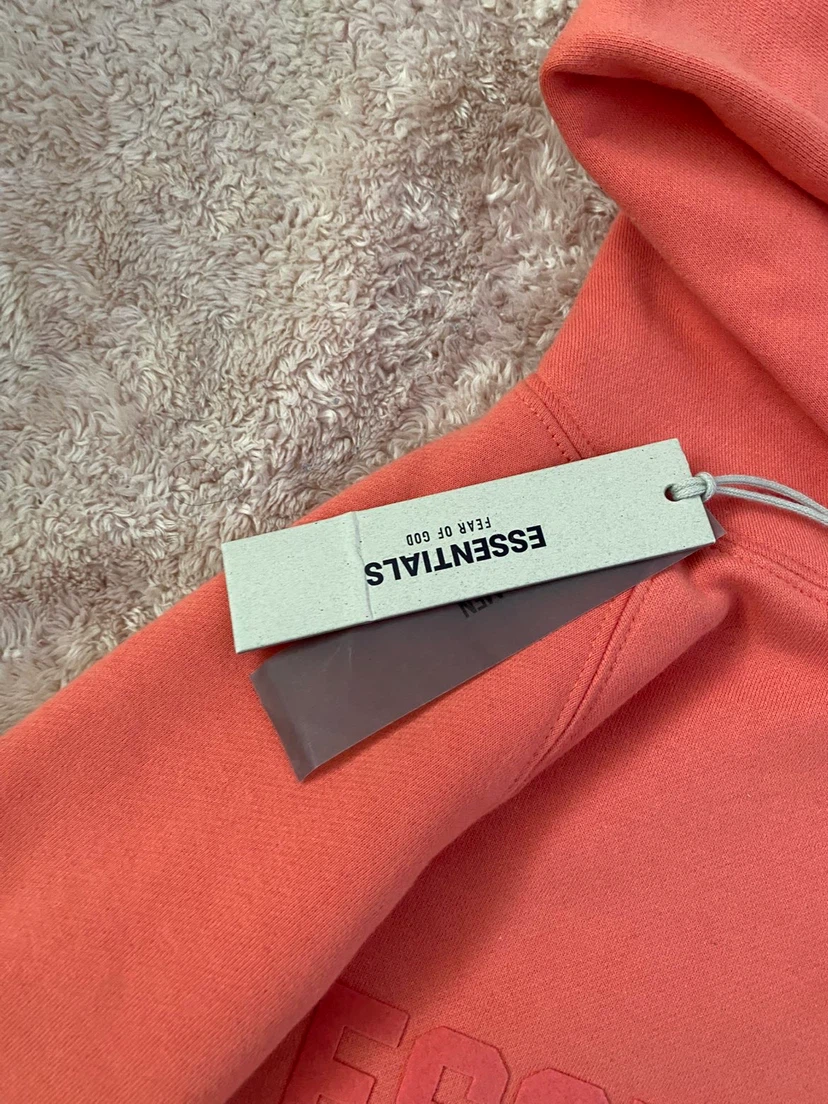 Essentials hoodie, fear of God (coral) - photo 3