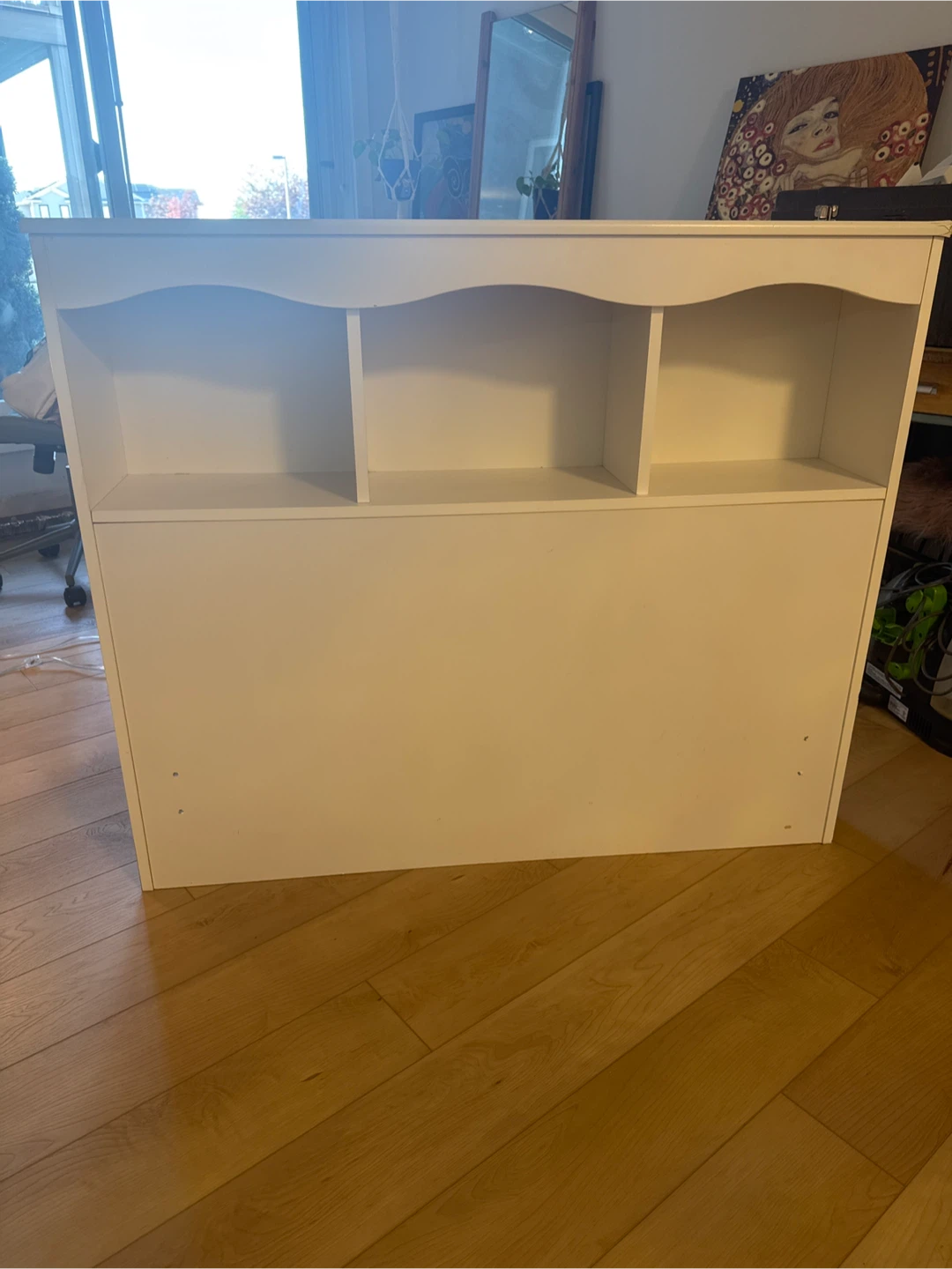 White Bookcase / Headboard