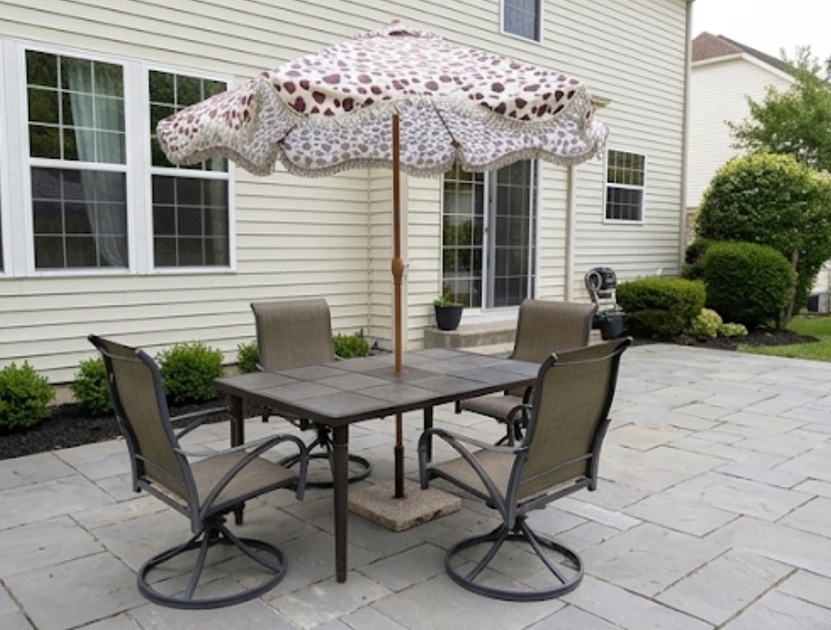 Patio Dining Set with Umbrella - photo 4