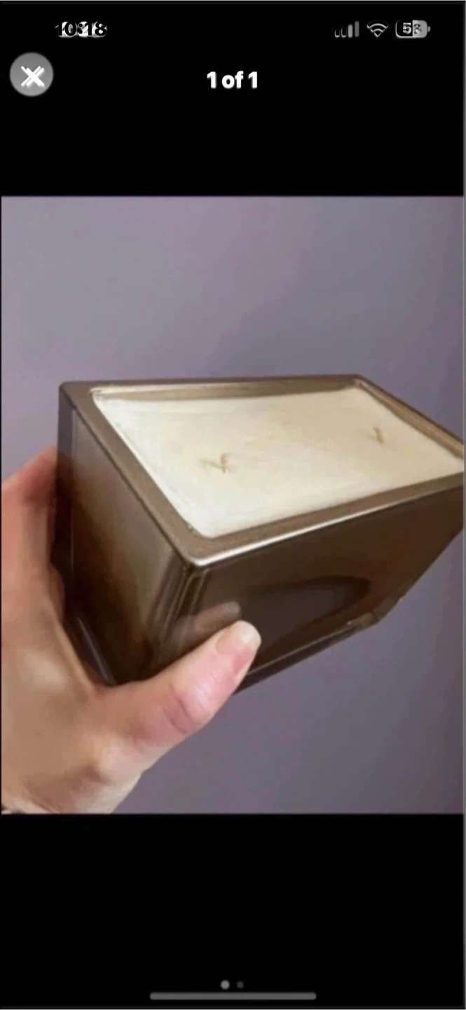 Square Scented Candle