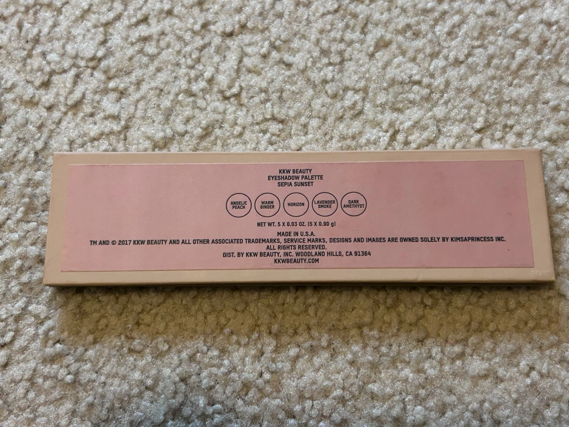 KKW Beauty Eyeshadow Palette Sepia Sunset - photo 4