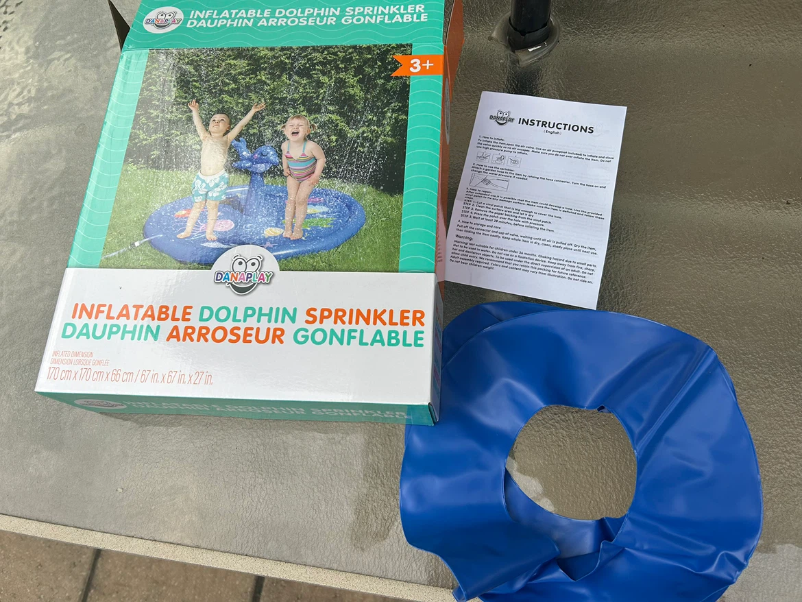 INFLATABLE DOLPHIN SPRINKLER (READ LISTING) - photo 2