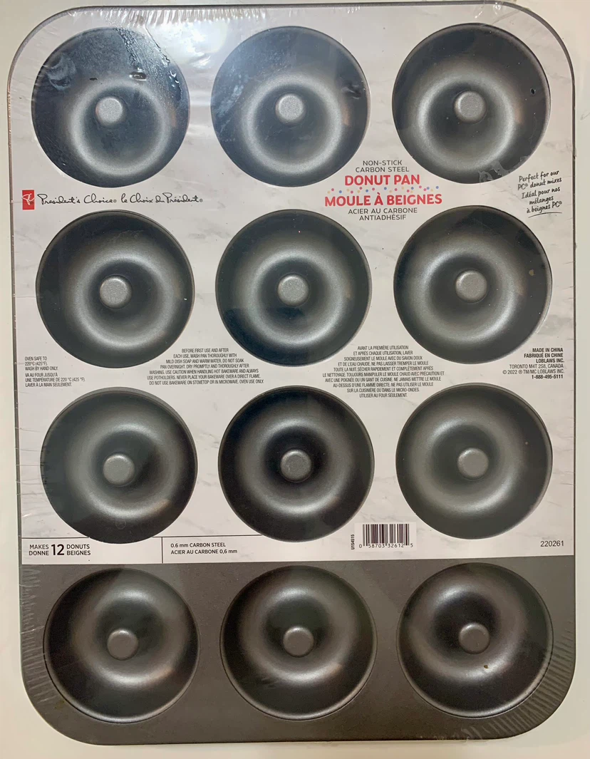 Non-Stick Donut Pan - Makes 12
