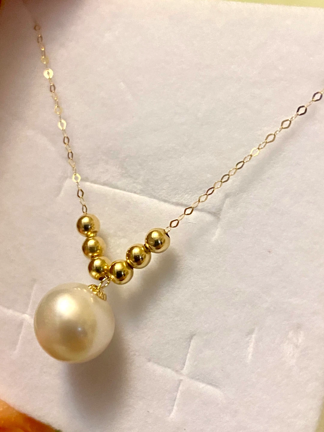 18K Gold Pearl Necklace - photo 4