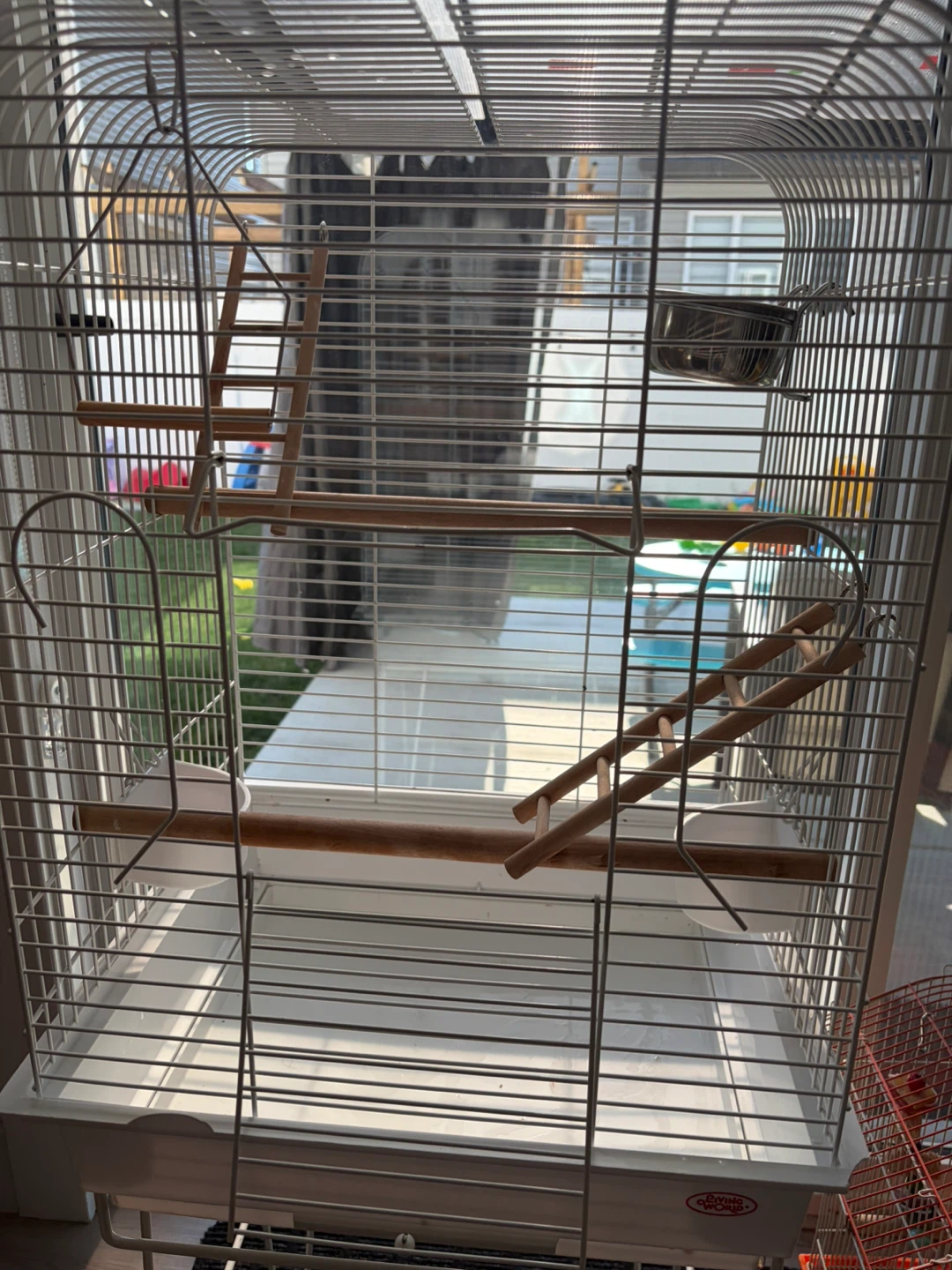 Large Bird Cage with Accessories - photo 4