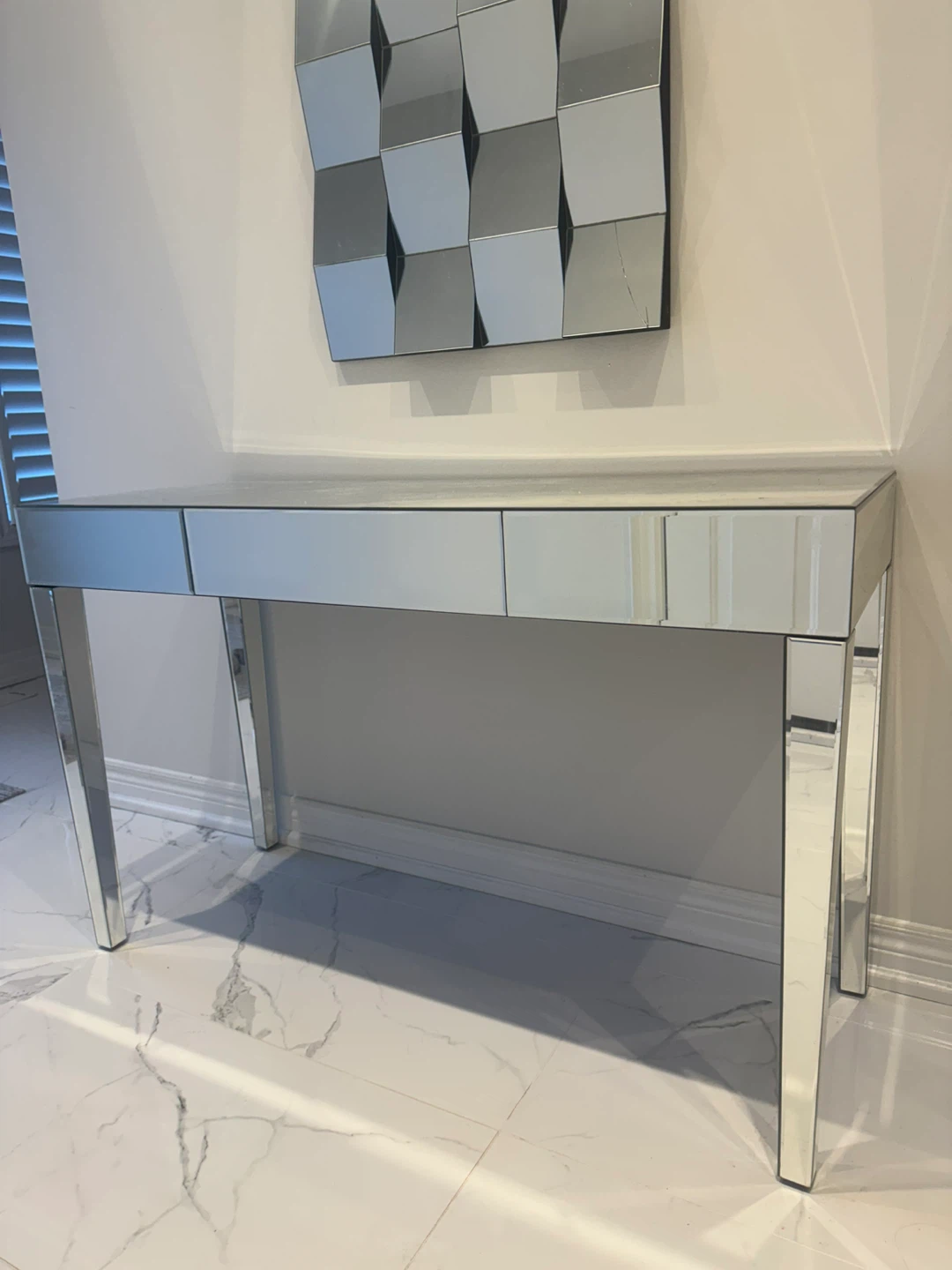 Mirrored Console Table