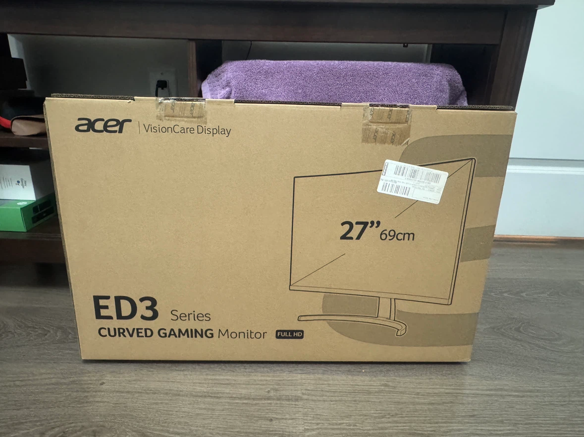Acer ED3 Series 27" Curved Gaming Monitor - photo 2