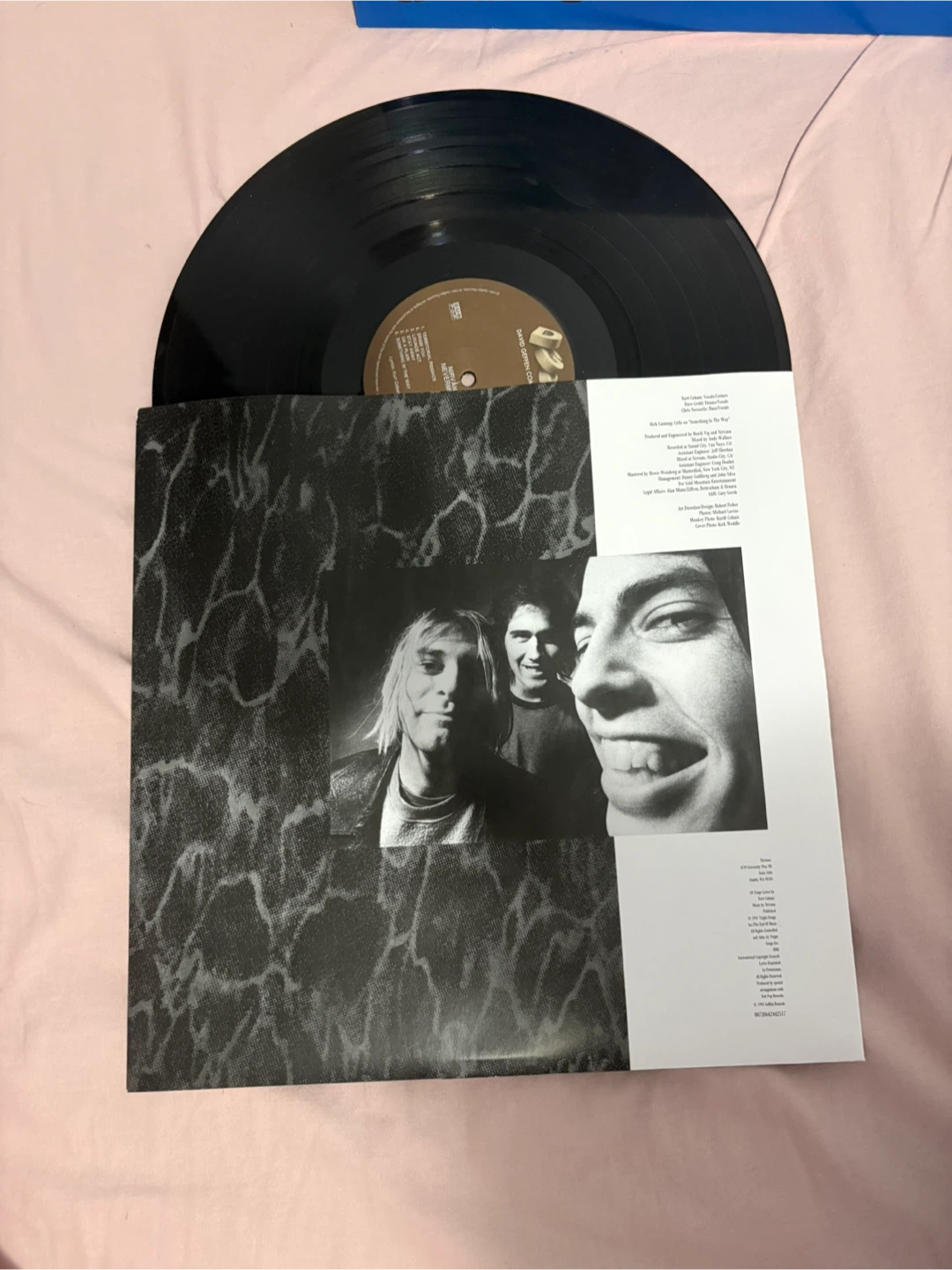 Nirvana Nevermind Vinyl Record - photo 3
