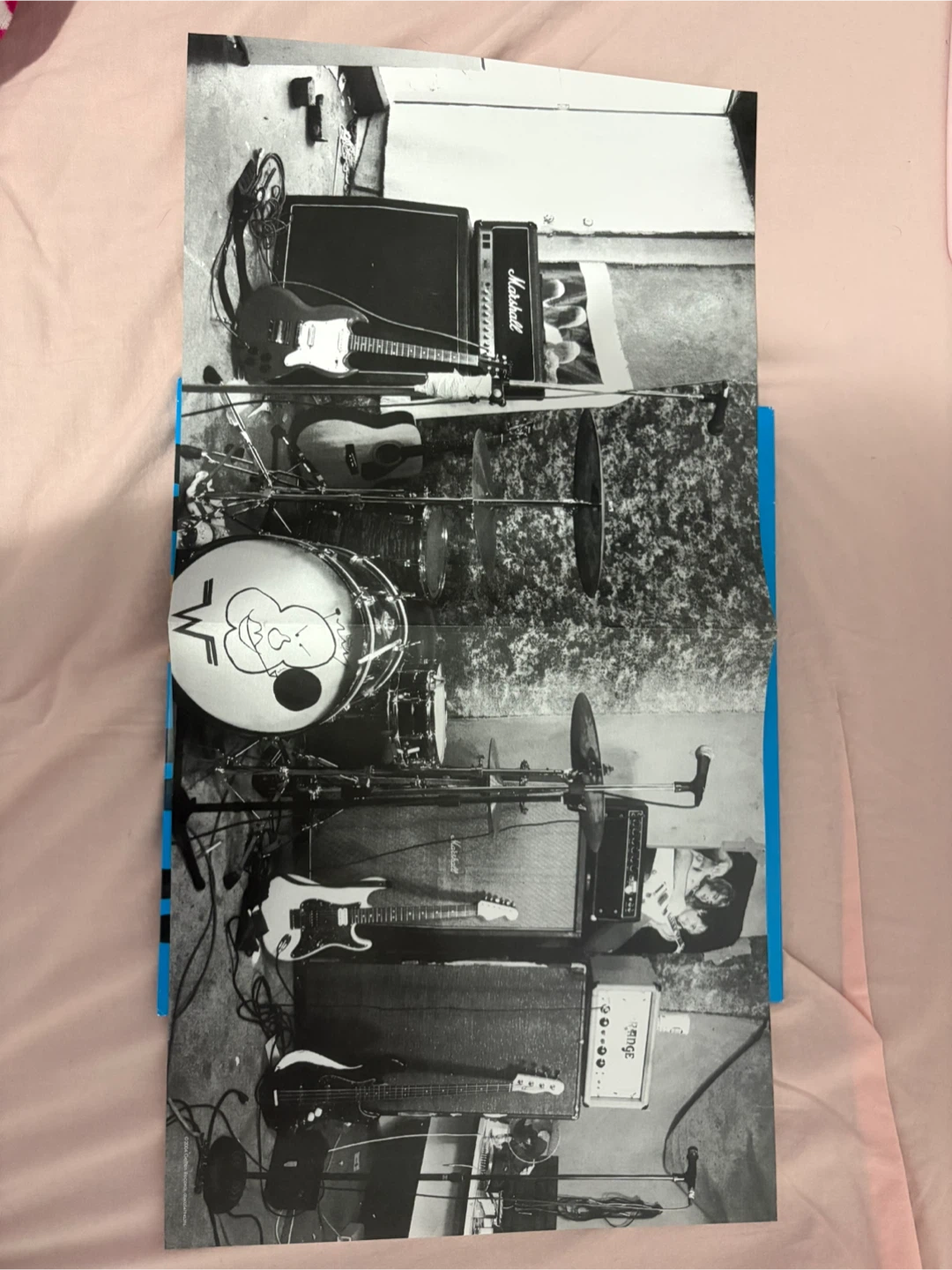 Weezer (Blue Album) Vinyl Record + Poster - photo 3