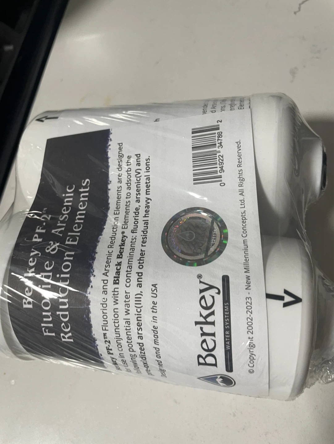 Berkey PF-2 Fluoride & Arsenic Reduction Elements 2-Pack