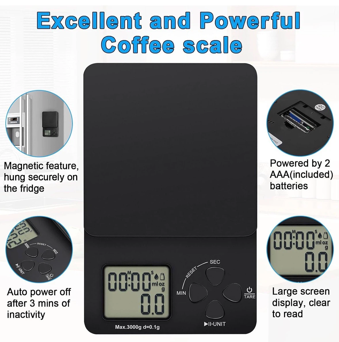 [LAST CHANCE - 2 DAYS LEFT] Digital Kitchen Scale with Timer - photo 5