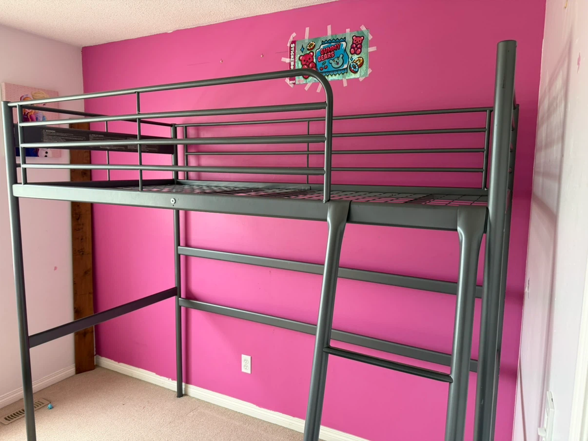 IKEA Metal Loft Bed Frame - photo 2