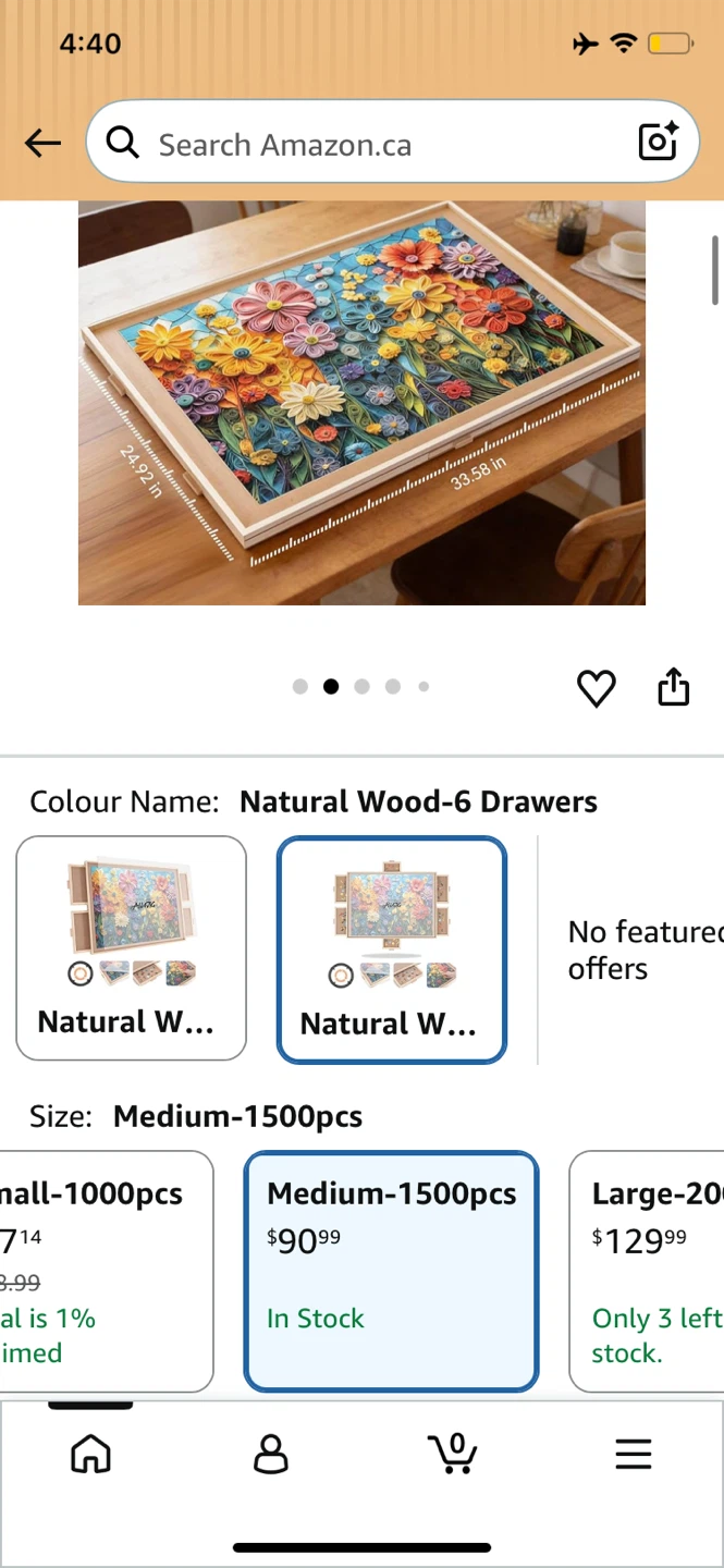 ALL4JIG 1500 Piece Rotating Puzzle Board - photo 2