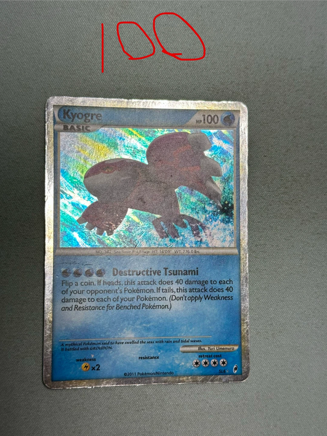 damaged vintage pokemon TCG