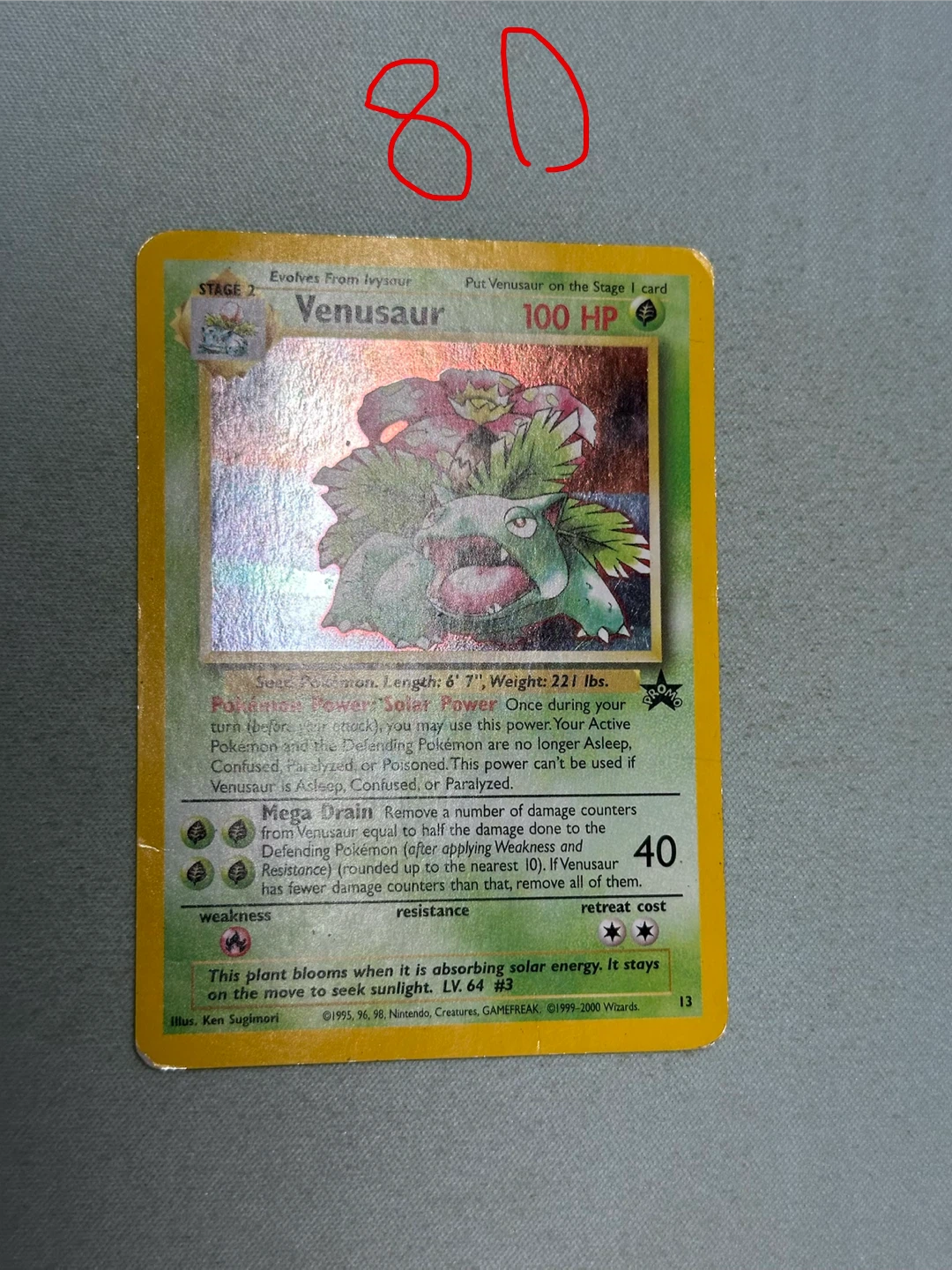 damaged vintage pokemon TCG - photo 3